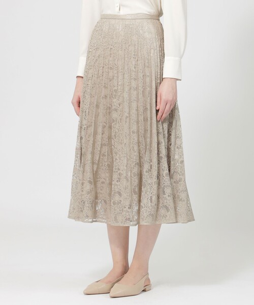 【セール】【VERY NaVY2024年12月号掲載】グロッシーレース プリーツスカート(スカート)|EPOCA(エポカ) 【セール】【VERY NaVY2024年12月号掲載】グロッシーレース プリーツスカート(スカート)|EPOCA(エポカ)