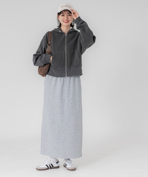 coca（coca）（コカ）の「スウェード調 ロゴ刺繍キャップ（キャップ・レディース・ネイビー/アイボリー・ONE SIZE）」の3枚目の写真