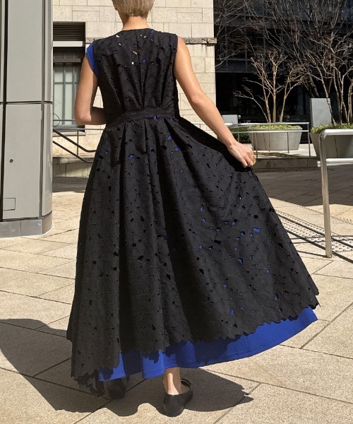 JENNE（ジェンヌ）の「ラグジュアリーレースジレ（その他トップス・レディース・ベージュ/ブラック/ホワイト・SMALL/MEDIUM/LARGE）」の7枚目の写真