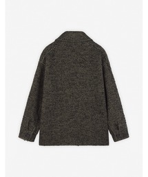 美品✨メゾンキツネ ショートダッフルコート ダークグレー