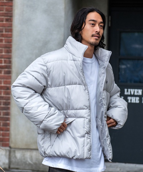 BEVERLY HILLS POLO CLUB(ビバリーヒルズポロクラブ)の「『BEVERLY HILLS POLO CLUB/ビバリーヒルズポロクラブ』エステルファイバー中綿JKT(ブルゾン・メンズ・ブラック/カーキ/ライトグレー・M/L/XL)」の9枚目の写真
