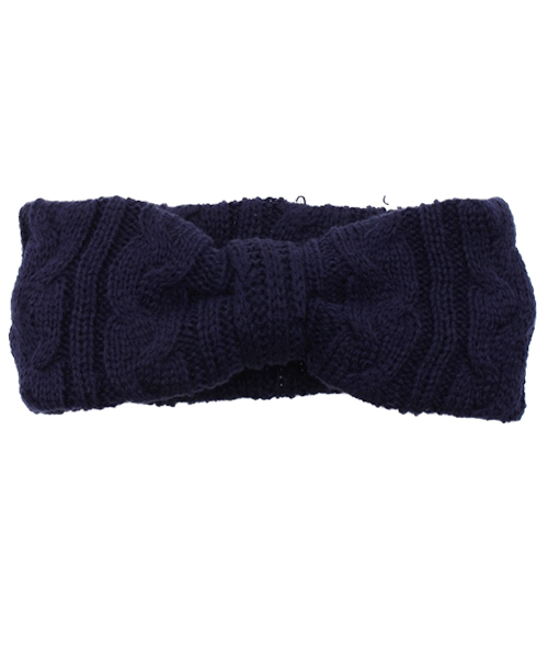 CIAOPANIC TYPY（チャオパニックティピー）の「ケーブルヘアバンド（ヘアバンド・レディース・グレー/ネイビー/カーキ・FREE）」の4枚目の写真