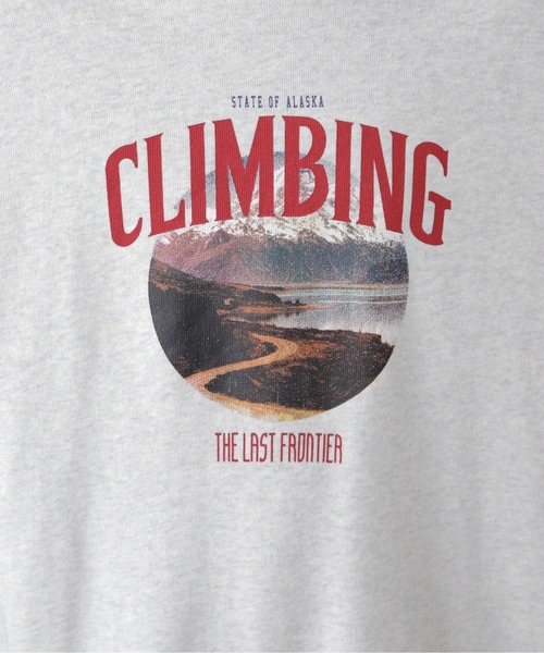 FREE'S MART(フリーズマート)の「◇マウンテンプリントビッグスウェット(スウェット・レディース・ホワイト/グレー/ネイビー・FREE)」の4枚目の写真