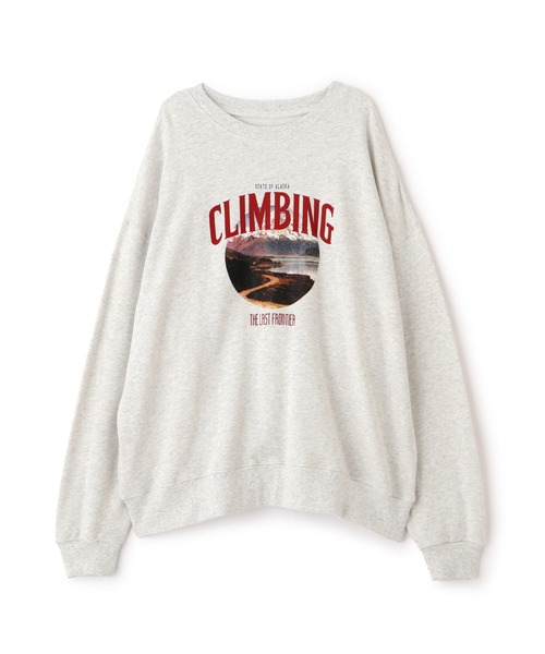 FREE'S MART(フリーズマート)の「◇マウンテンプリントビッグスウェット(スウェット・レディース・ホワイト/グレー/ネイビー・FREE)」の15枚目の写真