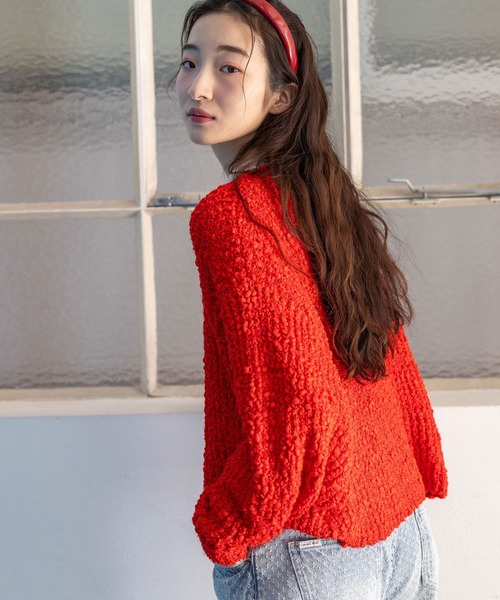2点 セール】ポコポコMIXプルオーバー（ニット/セーター）｜niko and