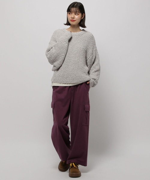 にこにこ セール】ポコポコMIXプルオーバー（ニット/セーター）｜niko and