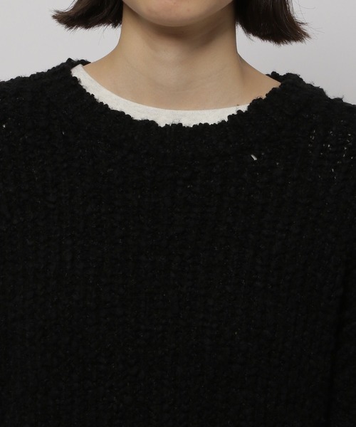 セール】ポコポコMIXプルオーバー（ニット/セーター）｜niko and