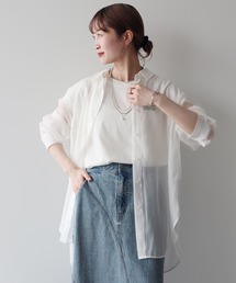 【WEB限定】シアーシャツ