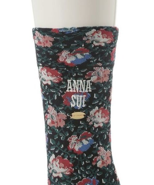LILY BROWN（リリーブラウン）の「【LILY BROWN × ANNA SUI】ロゴバリエソックス（ソックス/靴下・レディース・レオパード/ホワイト/その他/ブラック・FREE）」の18枚目の写真