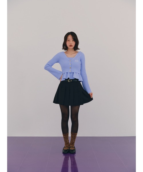 LILY BROWN（リリーブラウン）の「【LILY BROWN × ANNA SUI】ロゴバリエソックス（ソックス/靴下・レディース・レオパード/ホワイト/その他/ブラック・FREE）」の9枚目の写真