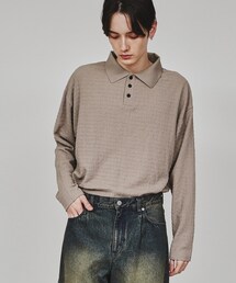 楊柳ポロシャツ