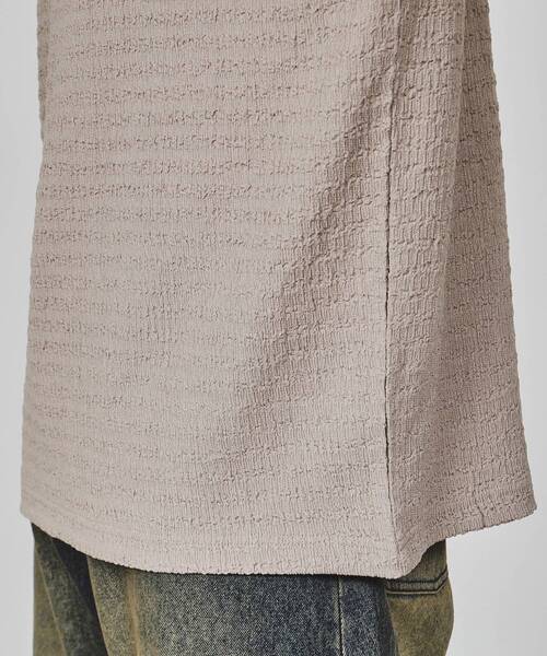 tk.TAKEO KIKUCHI（ティーケータケオキクチ）の「楊柳ポロシャツ（ポロシャツ・メンズ・ライトグレー/ブルーグリーン/ブラック・03/02）」の22枚目の写真