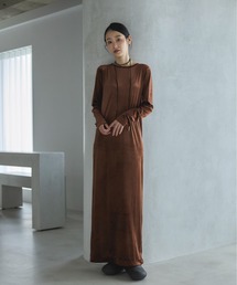 feepur | 【TALL/２Tサイズあり】ベロアロングワンピース(ワンピース)