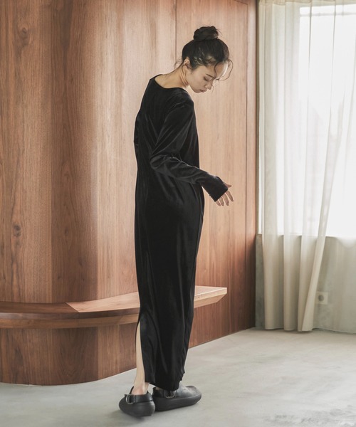 feepur（フェピュール）の「【TALL/2Tサイズあり】ベロアロング