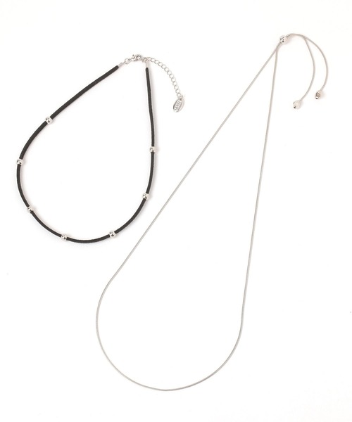 LOWRYS FARM（ローリーズファーム）の「スウェード2レンチョーカー 291580（チョーカー・レディース・ブラック/ブラウン・FREE）」の4枚目の写真