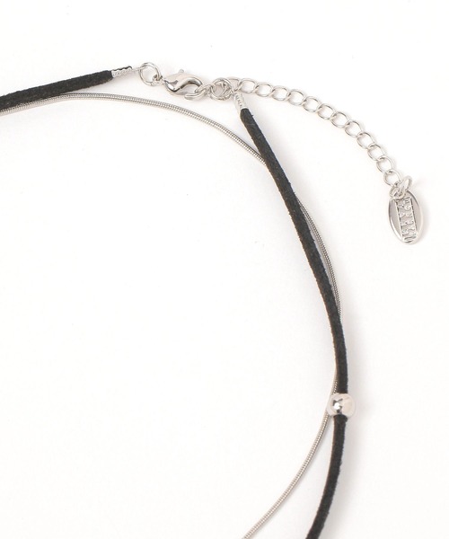 LOWRYS FARM（ローリーズファーム）の「スウェード2レンチョーカー 291580（チョーカー・レディース・ブラック/ブラウン・FREE）」の6枚目の写真