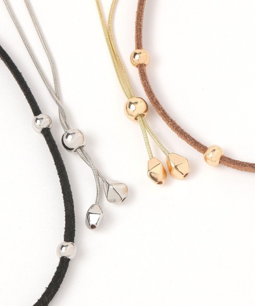 LOWRYS FARM（ローリーズファーム）の「スウェード2レンチョーカー 291580（チョーカー・レディース・ブラック/ブラウン・FREE）」の7枚目の写真