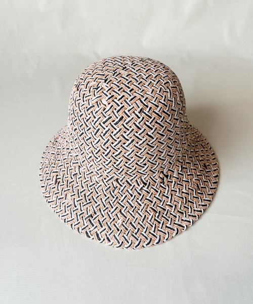 ORIENT MILLINERY（オリエント ミリナリー）の「NIRMA【ﾆﾙﾏ】（ハット・レディース・グリーン/ピンク/オレンジ・FREE）」の2枚目の写真