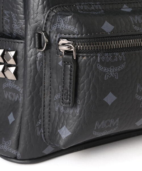 MCM(エムシーエム)の「MCM/エムシーエム/STARK BACKPACK Mini(バックパック/リュック・メンズ・ブラウン/ブラック・F)」の7枚目の写真