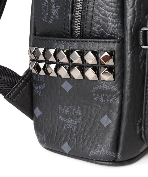 MCM(エムシーエム)の「MCM/エムシーエム/STARK BACKPACK Mini(バックパック/リュック・メンズ・ブラウン/ブラック・F)」の14枚目の写真