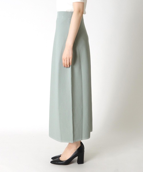 TITE IN THE STORE(ティテ インザ ストア)の「【VERSEAU/ヴェルソー】ニットスカート(スカート・レディース・ライトグリーン/ネイビー・38)」の8枚目の写真