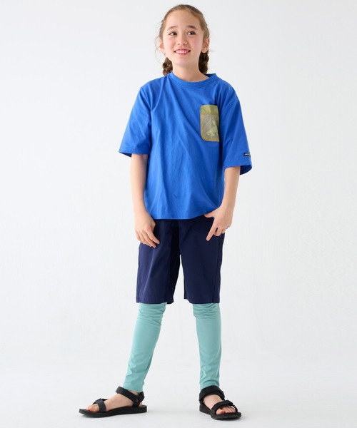 KRIFF MAYER Kid's Collection（クリフメイヤーキッズコレクション）の「【軽撥水・ストレッチ】快適タフハーフパンツ（その他パンツ・キッズ・チャコール/オレンジ/ネイビー/グリーン・120/130/140/150/160/170）」の8枚目の写真