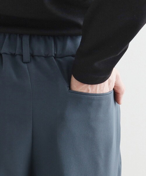 tk.TAKEO KIKUCHI（ティーケータケオキクチ）の「◆360度ストレッチワイドテーパードパンツ（セットアップ対応）（その他パンツ・メンズ・ブラック/ベージュ/ブルー・01/02/03/04）」の19枚目の写真