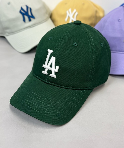 MLB Korea(エムエルビーコリア)の「【MLB】日本未発売モデル MLB コリア アンストラクチャー ボールキャップ べースボール コットン ロゴキャップ 3ACP6601N(キャップ・レディース・チャコールグレー/ベージュ系その他/ブラック系その他/ワインレッド/グリーン/ブルー/ブラック系その他2/ライラック/ベージュ系その他2/ライトベージュ/ネイビー/ホワイト/ライトグレー・FREE)」の9枚目の写真