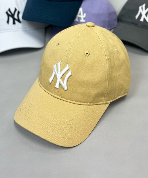 MLB Korea(エムエルビーコリア)の「【MLB】日本未発売モデル MLB コリア アンストラクチャー ボールキャップ べースボール コットン ロゴキャップ 3ACP6601N(キャップ・レディース・チャコールグレー/ベージュ系その他/ブラック系その他/ワインレッド/グリーン/ブルー/ブラック系その他2/ライラック/ベージュ系その他2/ライトベージュ/ネイビー/ホワイト/ライトグレー・FREE)」の8枚目の写真