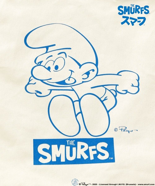 BAYFLOW（ベイフロー）の「【THE SMURFS/スマーフ】プリントトートバッグ〈A4サイズ対応〉（トートバッグ・メンズ・その他1/その他2・FREE）」の13枚目の写真