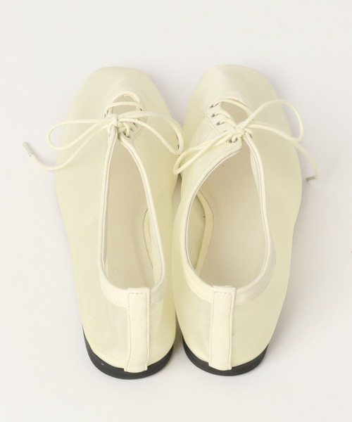 A part by（アパートバイ）の「シアーレースアップシューズ（スニーカー・レディース・ブラック/アイボリー・MEDIUM/LARGE）」の7枚目の写真