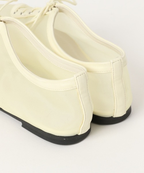 A part by（アパートバイ）の「シアーレースアップシューズ（スニーカー・レディース・ブラック/アイボリー・MEDIUM/LARGE）」の9枚目の写真