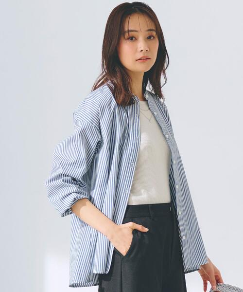 セール】バックシャーリングシャツ（シャツ/ブラウス）｜grove
