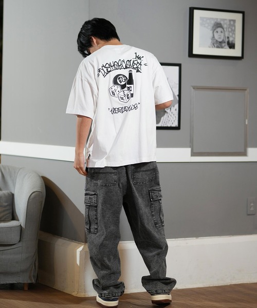 DC(ディーシー)の「DC/ディーシー 半袖 Tシャツ バックプリント オーバーサイズ 25 DBD SS DST252012(Tシャツ/カットソー・メンズ・ブラック系その他2/ブラック系その他/ホワイト系その他2/ホワイト系その他・M/L/XL/2XL)」の9枚目の写真