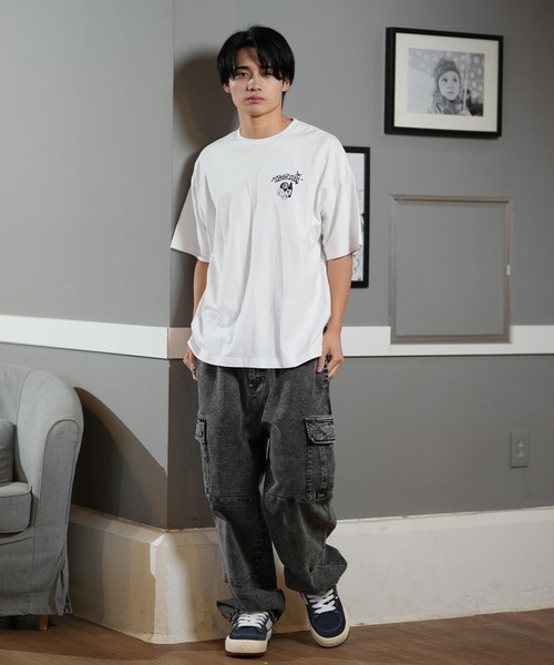 DC(ディーシー)の「DC/ディーシー 半袖 Tシャツ バックプリント オーバーサイズ 25 DBD SS DST252012(Tシャツ/カットソー・メンズ・ブラック系その他2/ブラック系その他/ホワイト系その他2/ホワイト系その他・M/L/XL/2XL)」の8枚目の写真