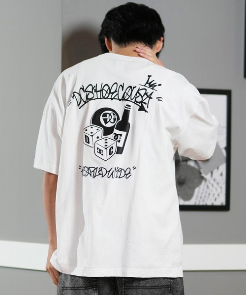 DC(ディーシー)の「DC/ディーシー 半袖 Tシャツ バックプリント オーバーサイズ 25 DBD SS DST252012(Tシャツ/カットソー・メンズ・ブラック系その他2/ブラック系その他/ホワイト系その他2/ホワイト系その他・M/L/XL/2XL)」の6枚目の写真