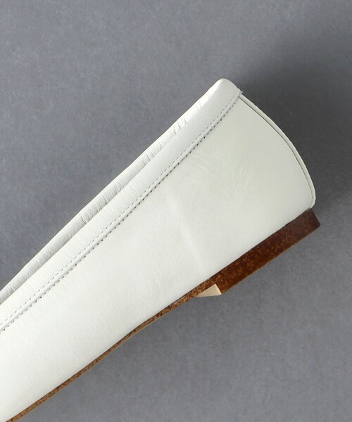 CHEMBUR（チェンバー）の「＜CHEMBUR＞SQ STUDS バレエシューズ（バレエシューズ・レディース・ホワイト・37/35h/36/38/35/36h/37h）」の9枚目の写真