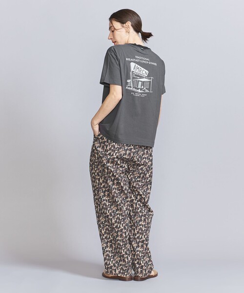 AMERICANA(アメリカーナ)の「【WEB限定/別注】<Americana>リンガーTシャツ(Tシャツ/カットソー・レディース・ライトピンク/ブラック/ホワイト・FREE)」の6枚目の写真