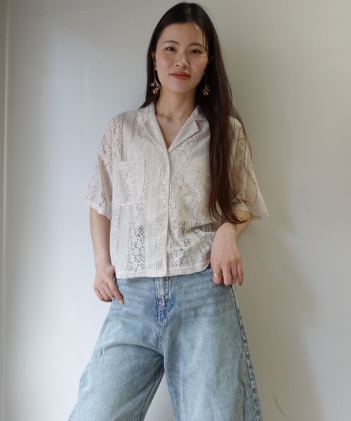 シャツ/ブラウス(半袖/袖なし) louren louren｜ローレン のシャツ/ブラウス（袖なし）通販 - ZOZOTOWN