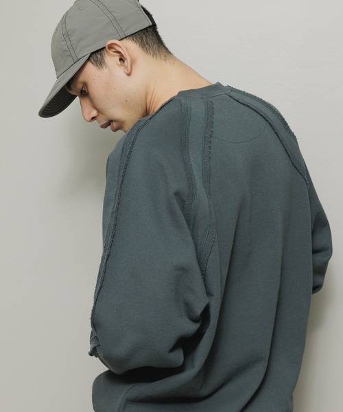 BAL(バル)の「BAL / BIKE ATHLETIC HEAVY COTTON CREW(スウェット・メンズ・アッシュグレー/ダークグレー/グレー系その他・1/2/3)」の3枚目の写真