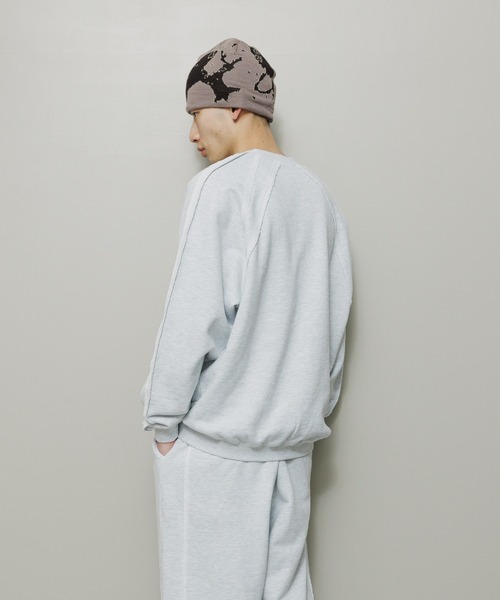 BAL(バル)の「BAL / BIKE ATHLETIC HEAVY COTTON CREW(スウェット・メンズ・アッシュグレー/ダークグレー/グレー系その他・1/2/3)」の8枚目の写真