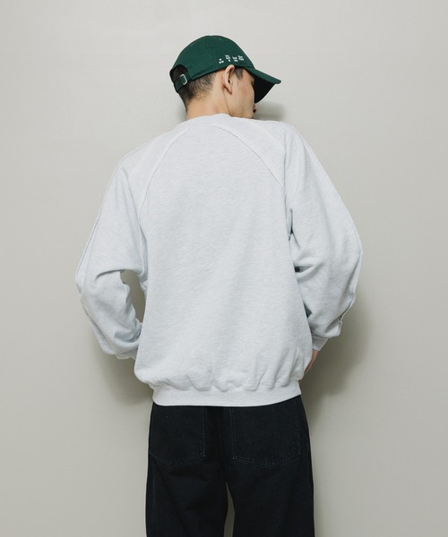 BAL(バル)の「BAL / BIKE ATHLETIC HEAVY COTTON CREW(スウェット・メンズ・アッシュグレー/ダークグレー/グレー系その他・1/2/3)」の5枚目の写真