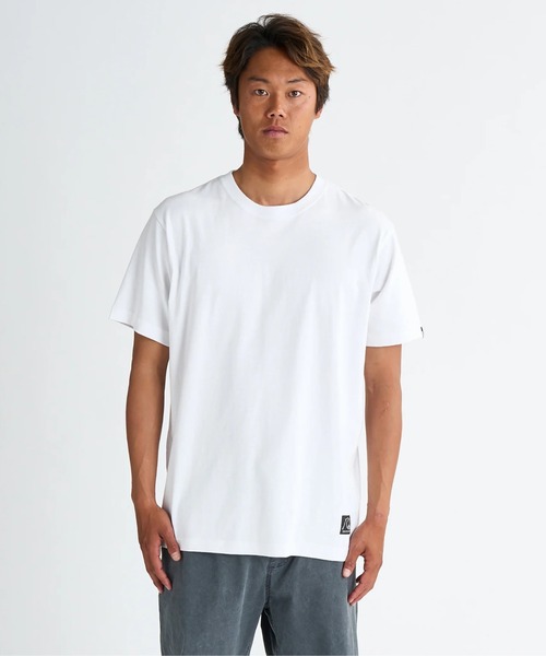 Quiksilver(クイックシルバー)の「DNA BUBBLE LOGO ST /クイックシルバーロゴネームタグ半袖Tシャツ(Tシャツ/カットソー・メンズ・ホワイト/オレンジ/チャコールグレー/イエロー・SMALL/LARGE/X-LARGE/MEDIUM)」の2枚目の写真