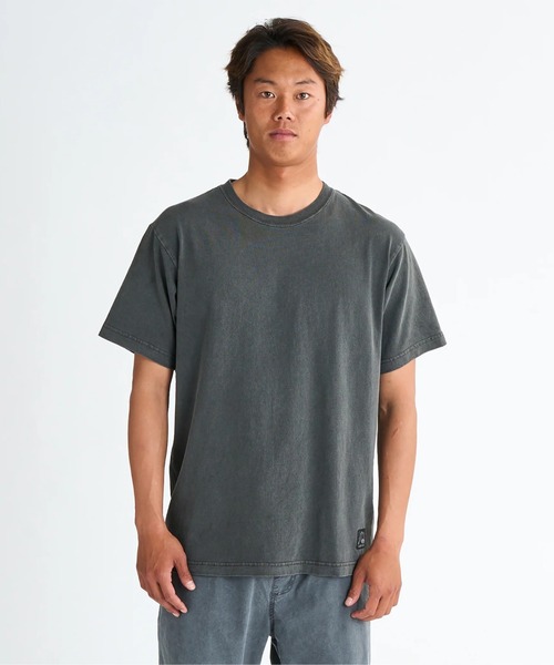 Quiksilver(クイックシルバー)の「DNA BUBBLE LOGO ST /クイックシルバーロゴネームタグ半袖Tシャツ(Tシャツ/カットソー・メンズ・ホワイト/オレンジ/チャコールグレー/イエロー・SMALL/LARGE/X-LARGE/MEDIUM)」の3枚目の写真
