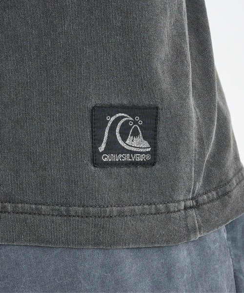 Quiksilver(クイックシルバー)の「DNA BUBBLE LOGO ST /クイックシルバーロゴネームタグ半袖Tシャツ(Tシャツ/カットソー・メンズ・ホワイト/オレンジ/チャコールグレー/イエロー・SMALL/LARGE/X-LARGE/MEDIUM)」の11枚目の写真