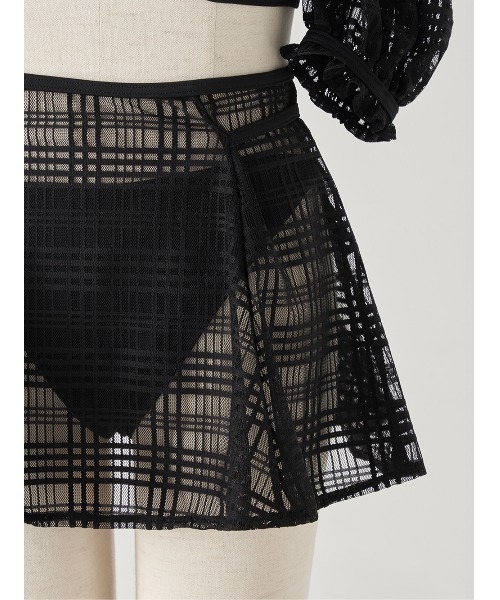 Darich チェックレースシアービキニ Darich 水着 チェックレースシアービキニ レディース : ZOZOTOWN