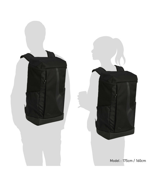 PUMA（プーマ）の「PUMA プーマ ユニセックス プーマ アルティモ ミディアム バックパック 30L（バックパック/リュック・メンズ・ブラック×ホワイト/ブラック系その他・フリー）」の13枚目の写真
