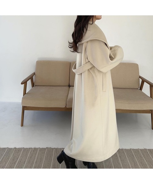 Ogue. ] big collar otona coat （ビッグカラー大人コート）（トレンチ 