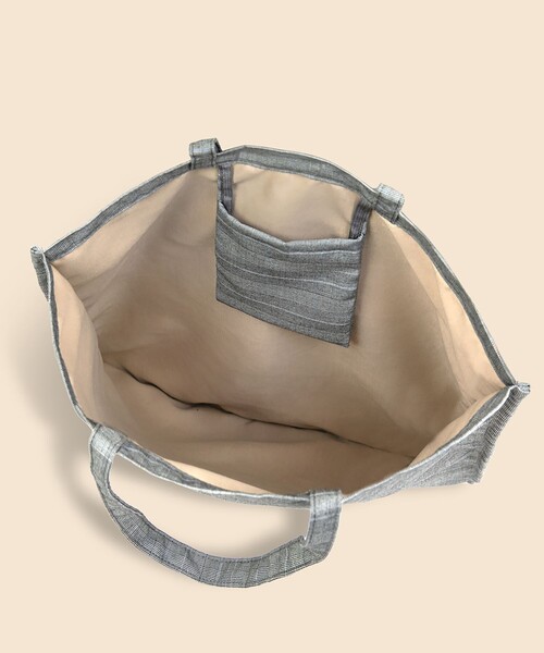 BROOKS BROTHERS(ブルックスブラザーズ)の「ポリエステルブレンド グレンチェック トートバッグ(トートバッグ・レディース・グリーン・ONE SIZE)」の3枚目の写真