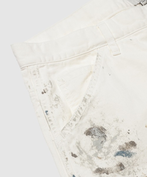 BOW WOW(バウワウ)の「PAINTER'S SPLATTER SHORTS(その他パンツ・メンズ・ホワイト・L/XL)」の6枚目の写真
